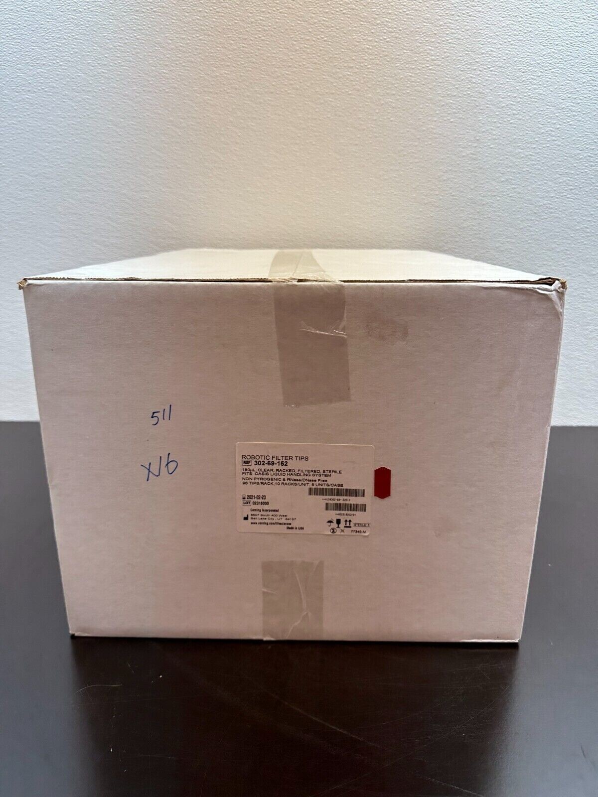 Agilent REF 302-69-152 Robotic Filter Tips 180µL Clear Racked Filtered LOT