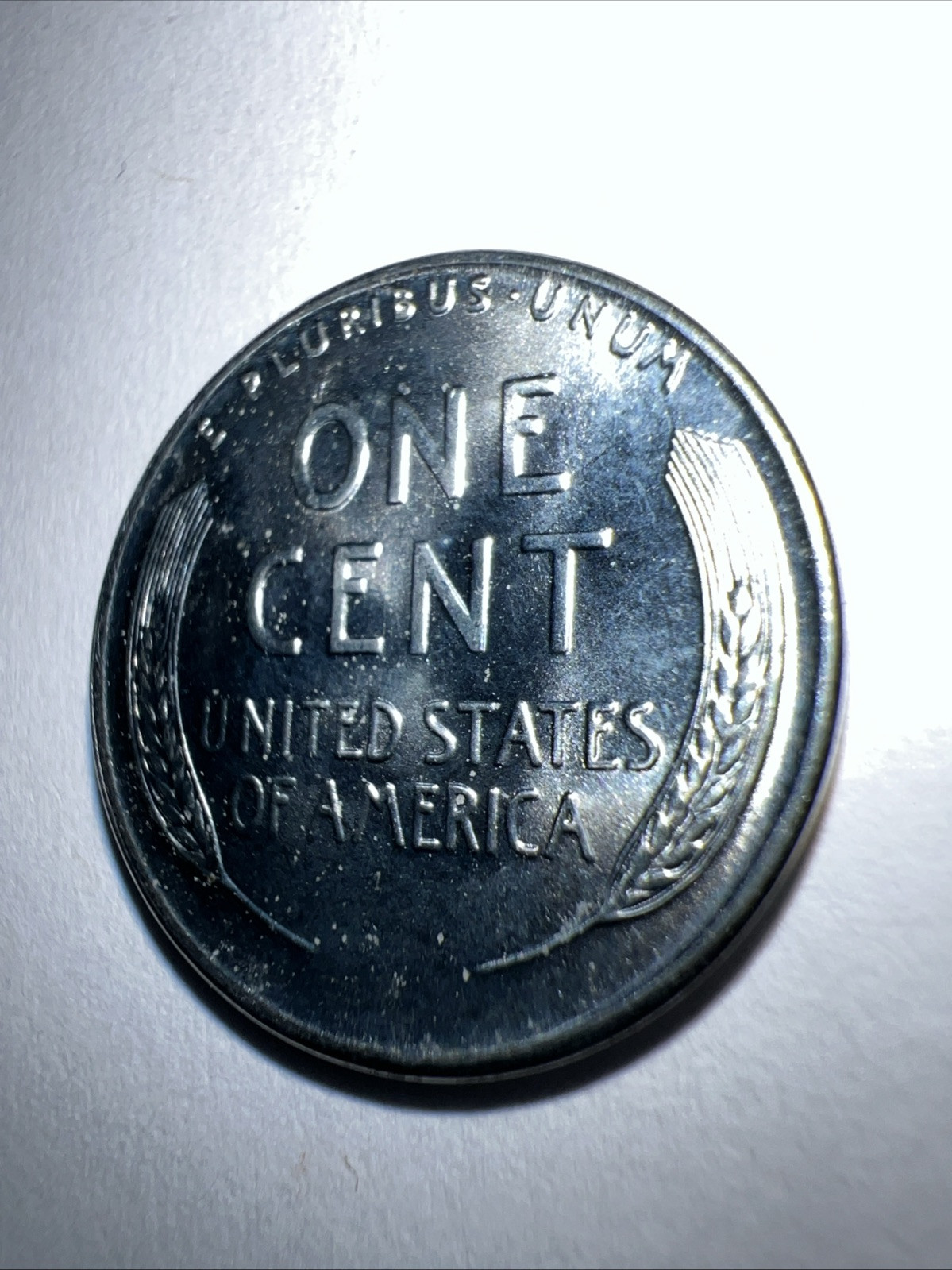 1943 D Steel Wheat Cent Very Fine