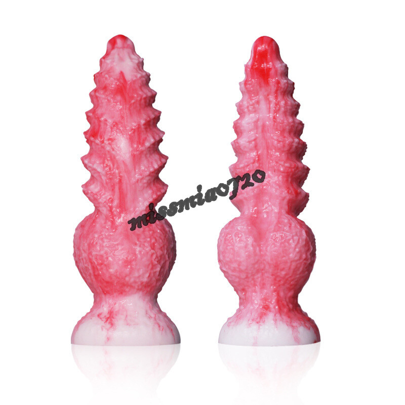 Realistic Knot Dildo Anal Plug With Suction Cup Silicone Big Butt Plug sex Toys