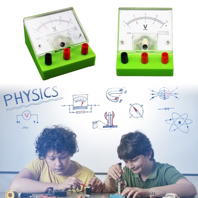 Reliable Ammeter Voltmeter Electrical Circuit Experiment Equipments Measure Tool