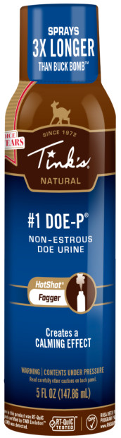 Tinks W5501 #1 Doe-P Non-Estrous Fogger Deer Attractant Doe Urine Scent 5 oz Aer