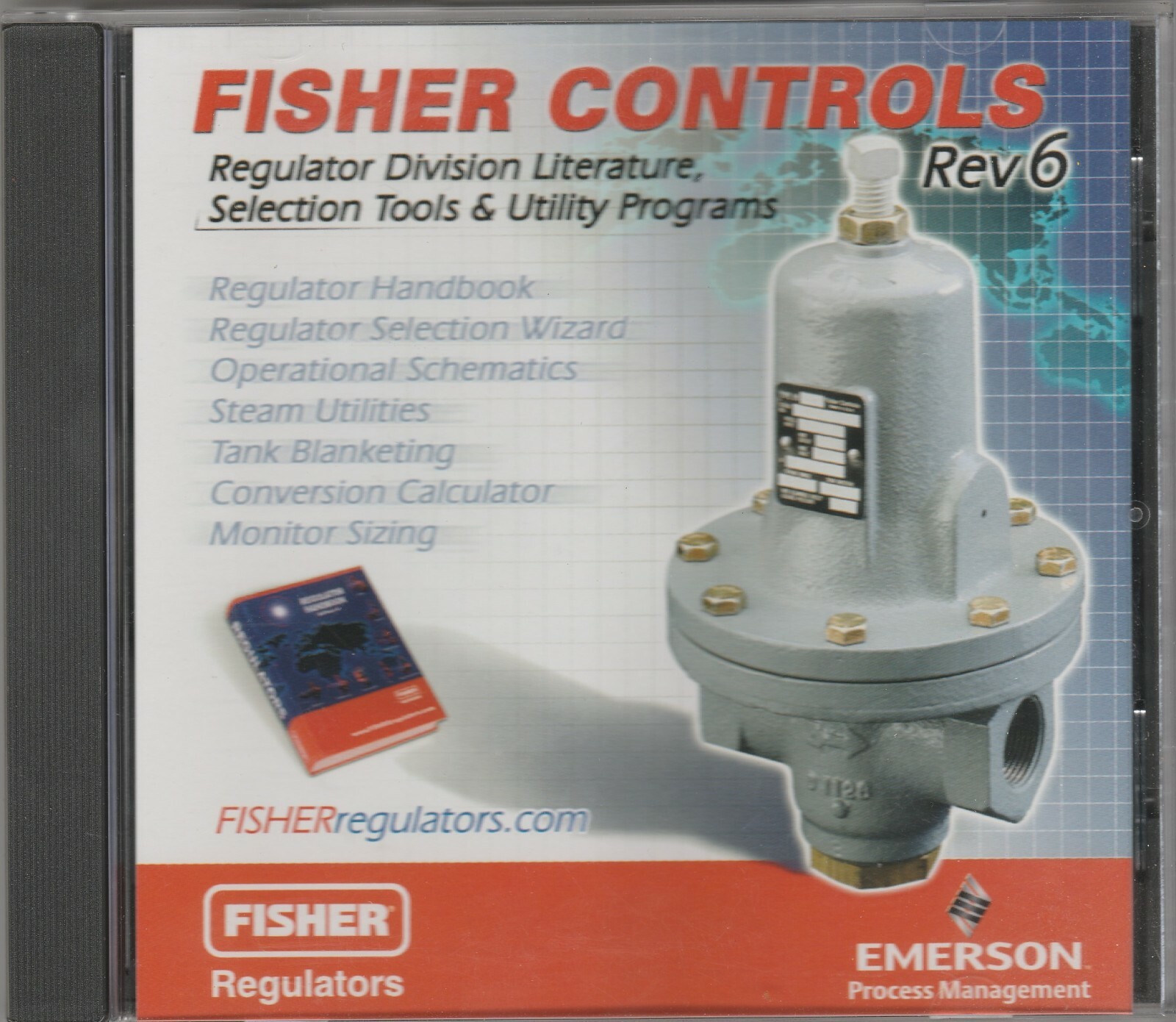 Fisher Controls Rev 6 Regulator Division Literature, Selection Tools & Utility