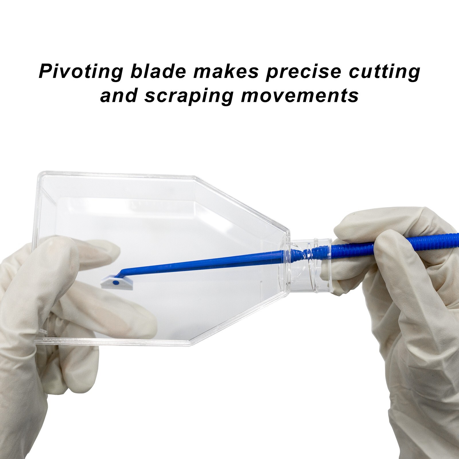 18cm Cell Culture Scraper, Sterile, Individually Packaged, 100 Pcs /Case