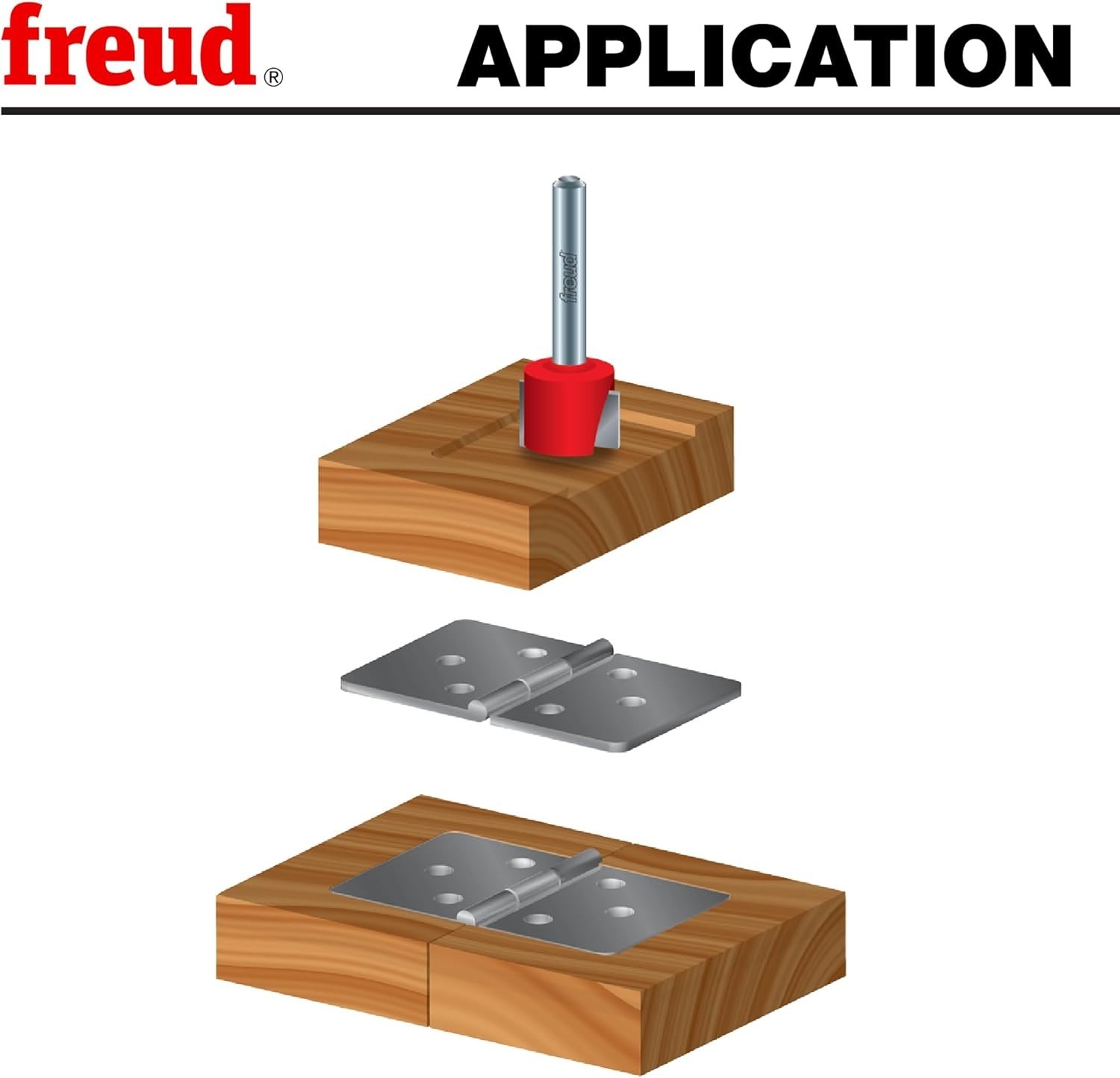 Efficient Cutting Router Bit for Dadoes and Grooves in Various Materials
