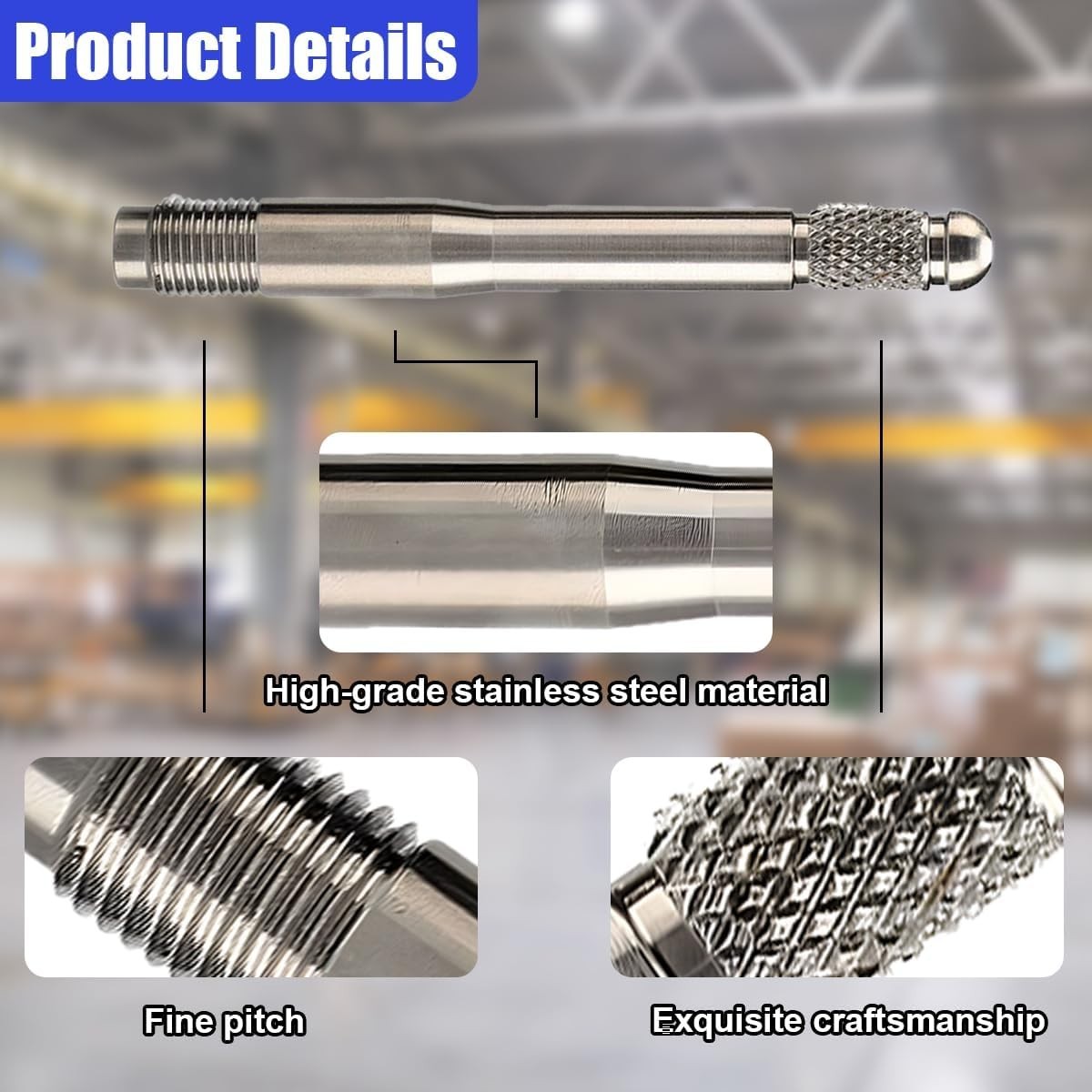 Durable Wheel Hanger and Guide Tool - M14X1.5 for Most Vehicles, Silver Finish