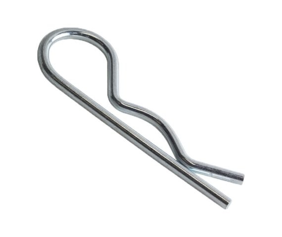Bridge Hitch Hair Pin Clip .177 x 3-3/4 MB Spring Wire ZC (25 Pieces)