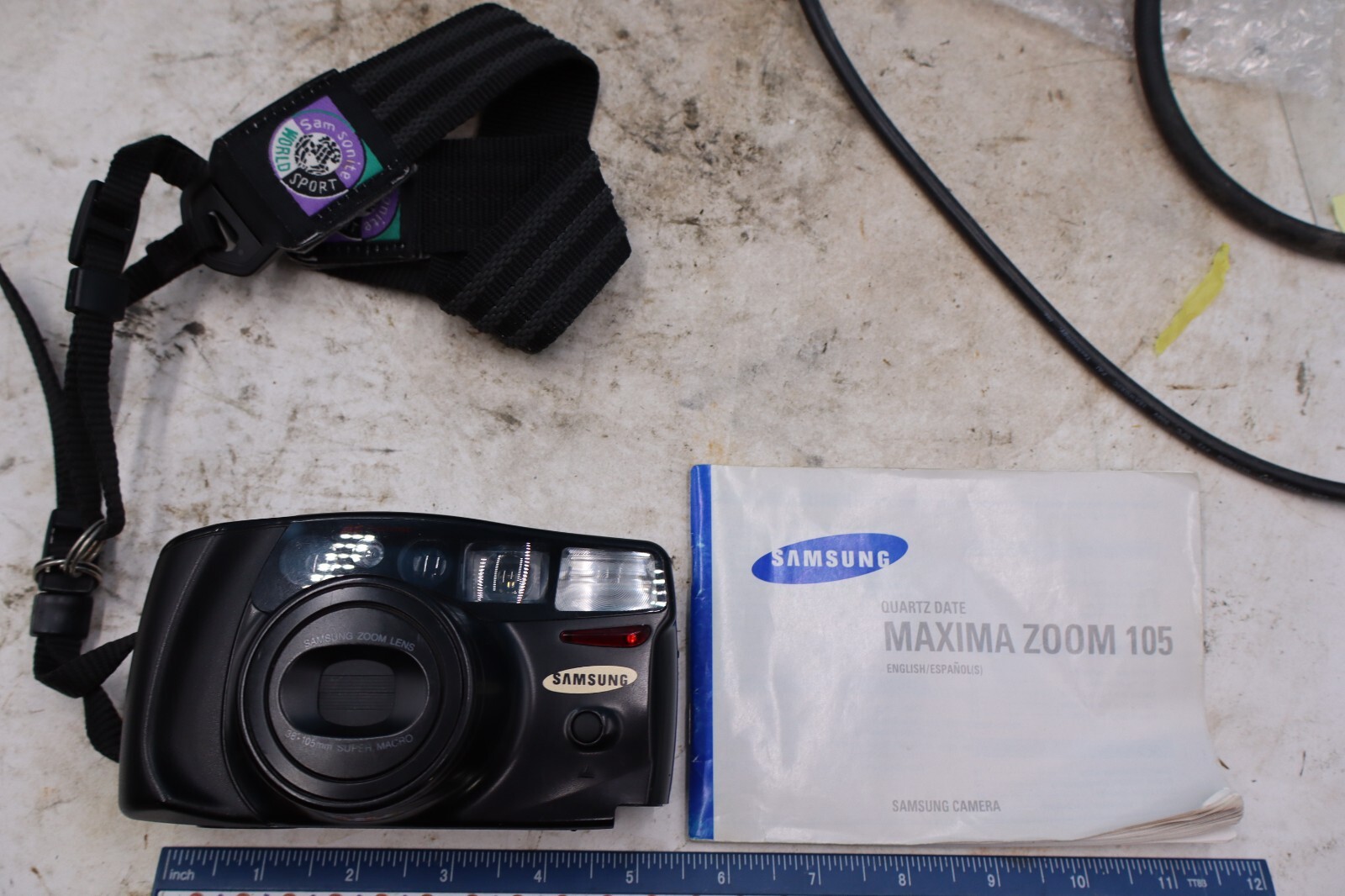 Samsung Maxima 105 35mm Point & Shoot Film Camera Tested