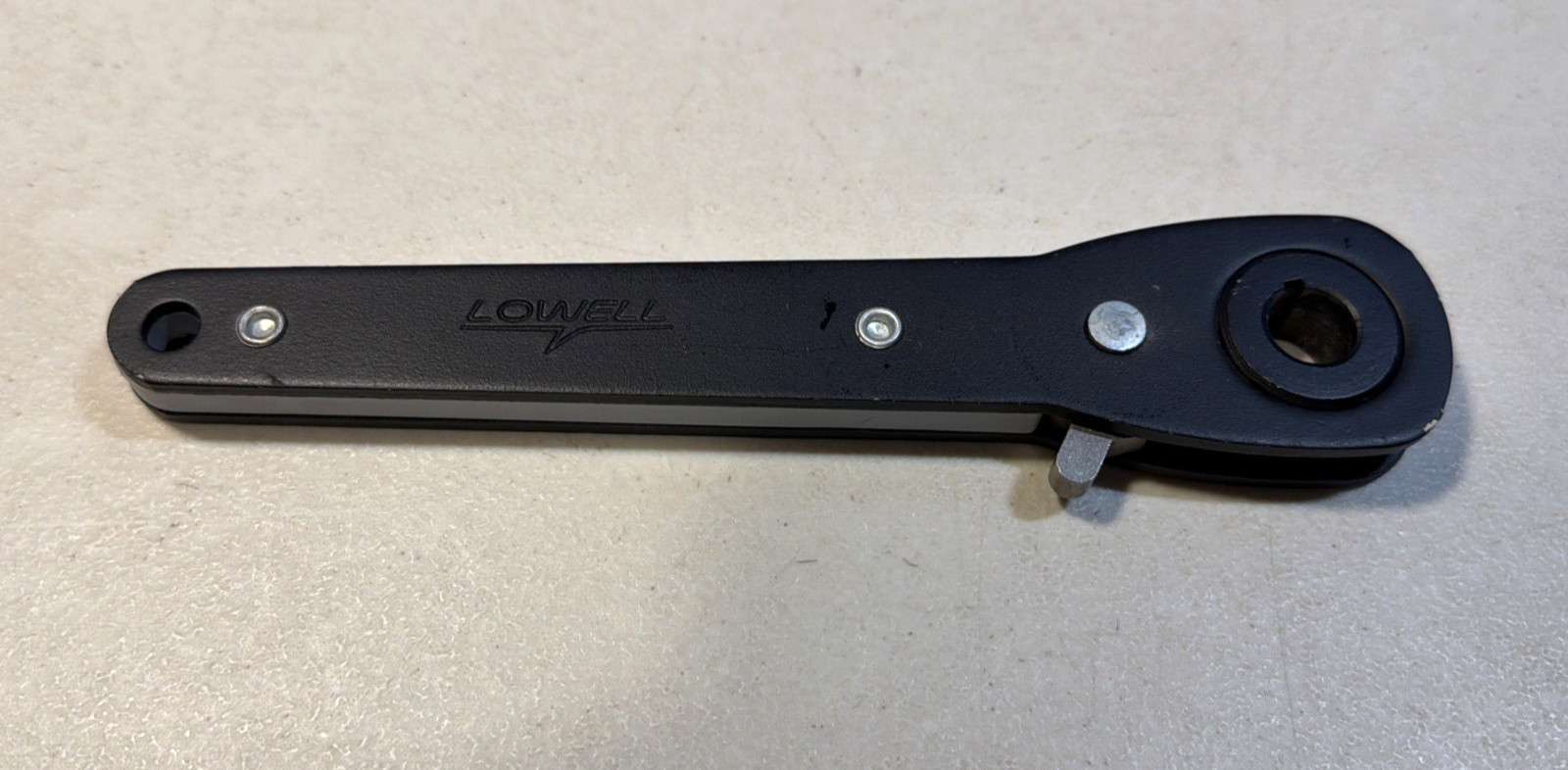 Lowell Model 101 Ratchet Arm 1/2" Round Bore with Keyway Part 82178 - 7-1/2"