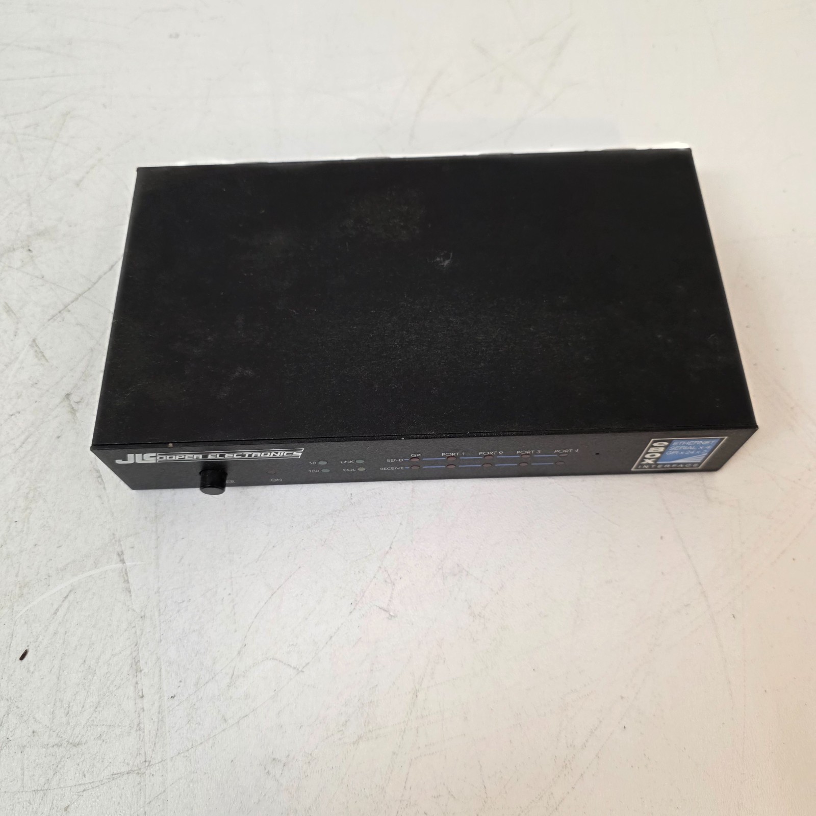JLCooper eBox Quad RS-232/422 (9-Pin) and GPI hardware Interface
