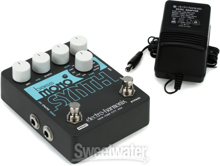 Electro-Harmonix Bass Mono Synth Synthesizer Pedal