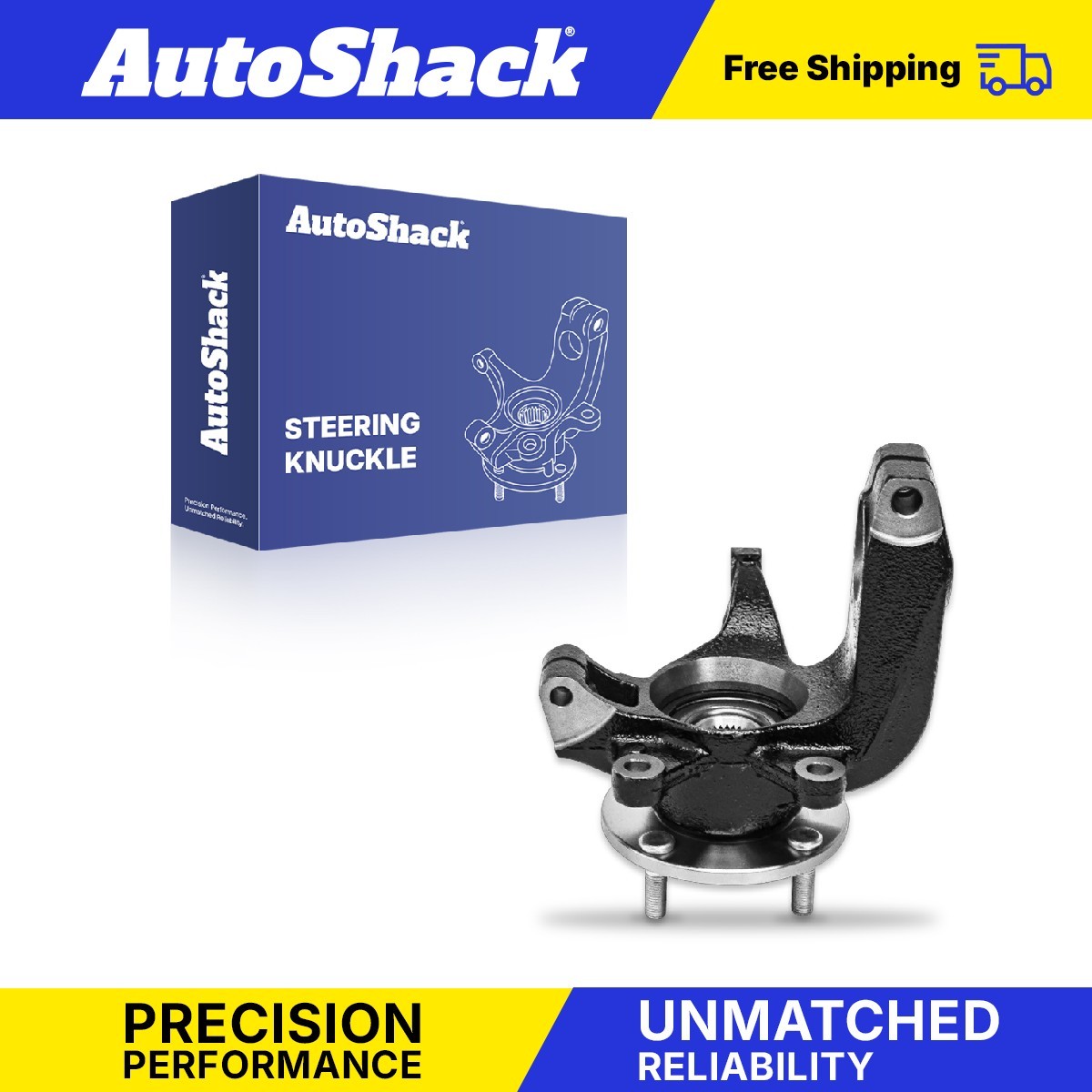 Front Loaded Steering Knuckle for Ford, Focus 2006-2011, FWD L4 2.0L 2.3L