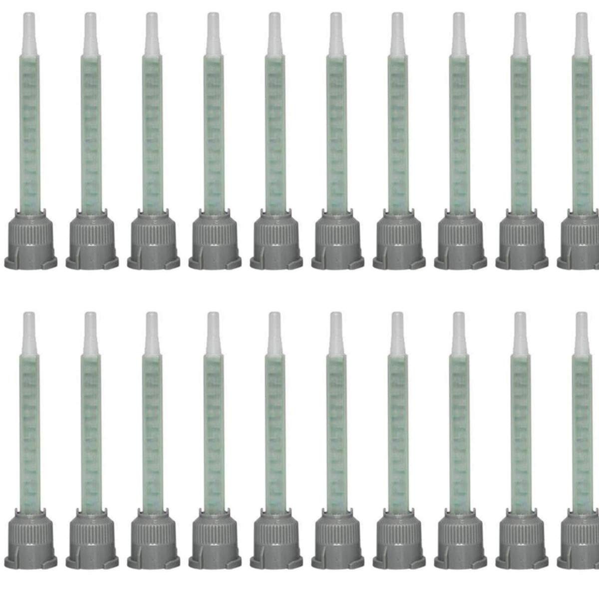 Mixing Nozzles Adhesive Cartridges Tip for 50ml Resin Mixer green
