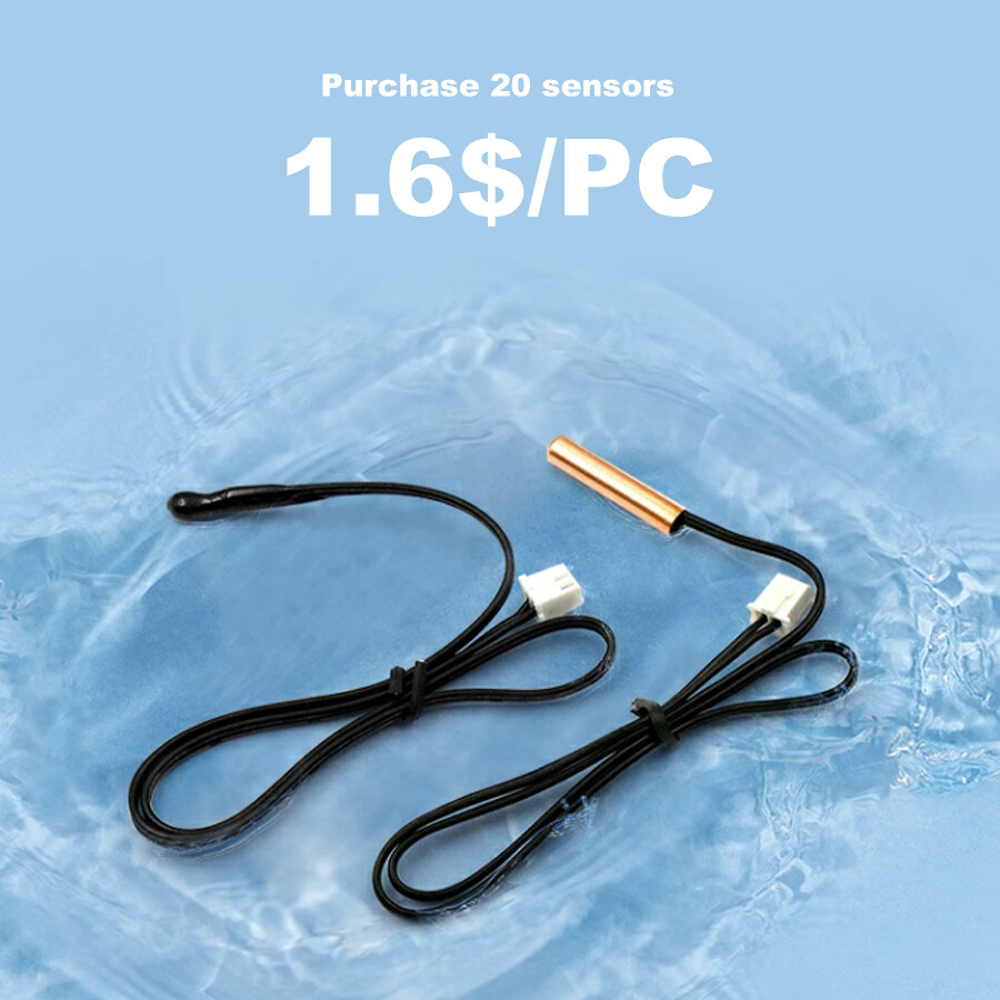 TC 25K Copper Head Air Conditioning Temperature Sensor High-Precision Probe Head