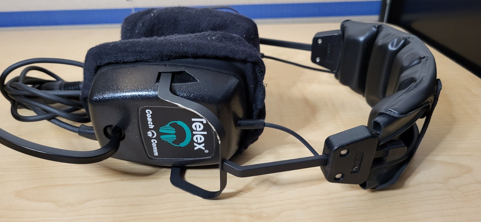 Lot (7) Telex PH-2 64437 006 Dual Sided Headset football team CoachComm w/ mic