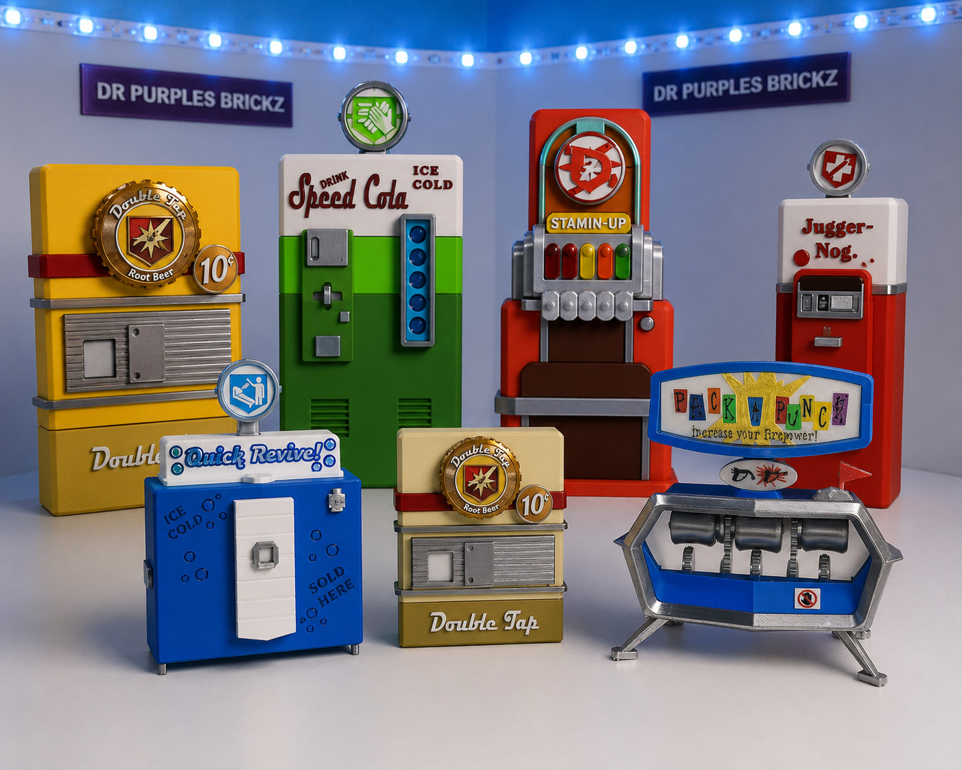 call of duty zombies Pack A Punch Bundle Pick 4 Perk Machines And a Pack A Punch