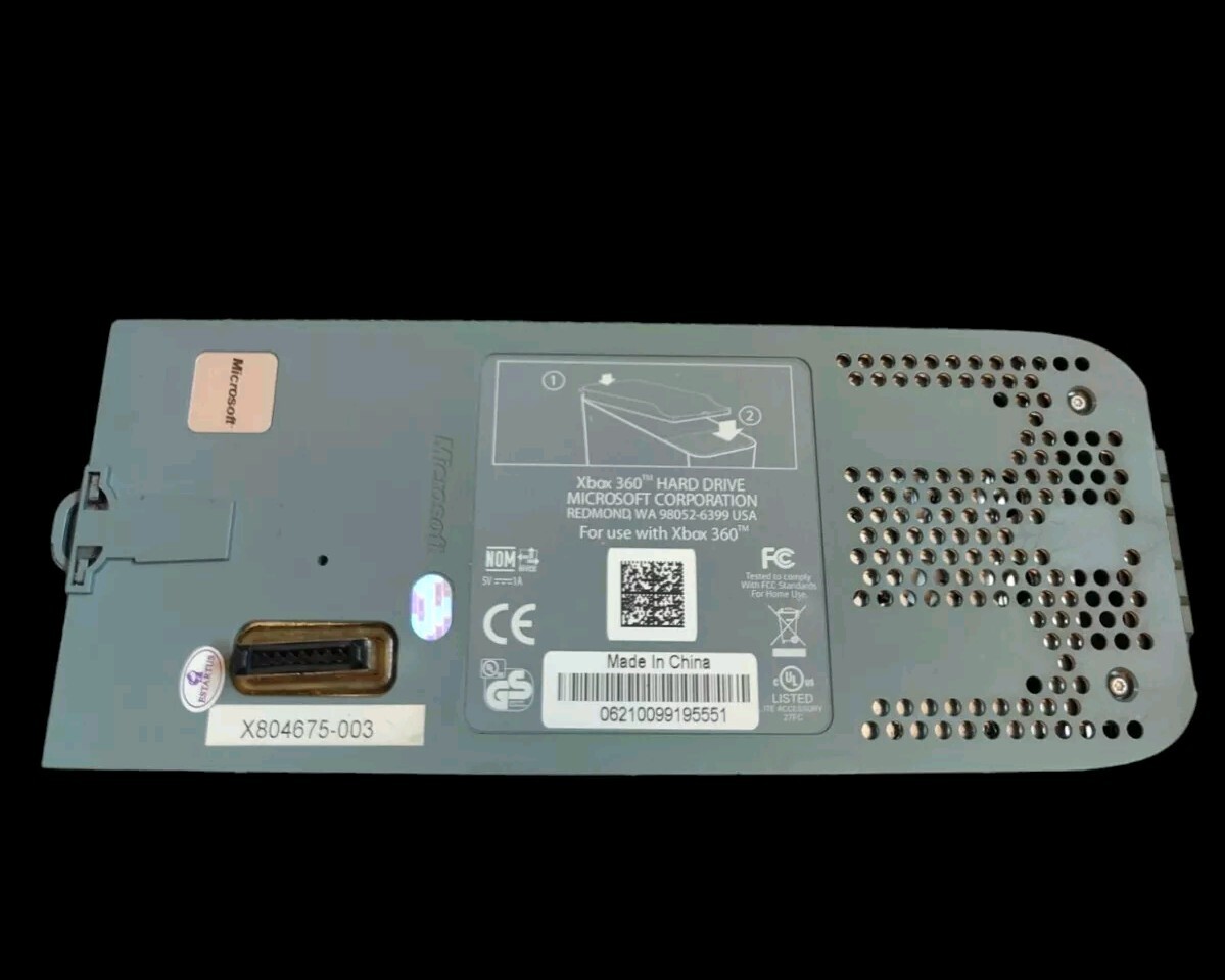 Official Microsoft Xbox 360 External Hard Drive