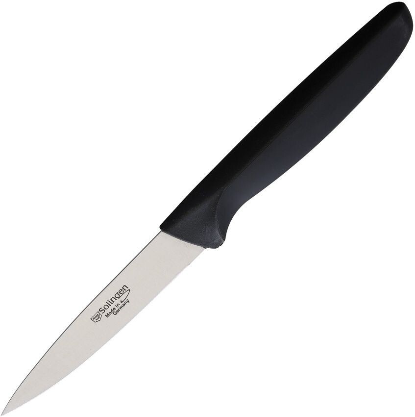 3 PACK Solingen Kitchen Paring Knife 4" Stainless Steel Blade Plastic Handle
