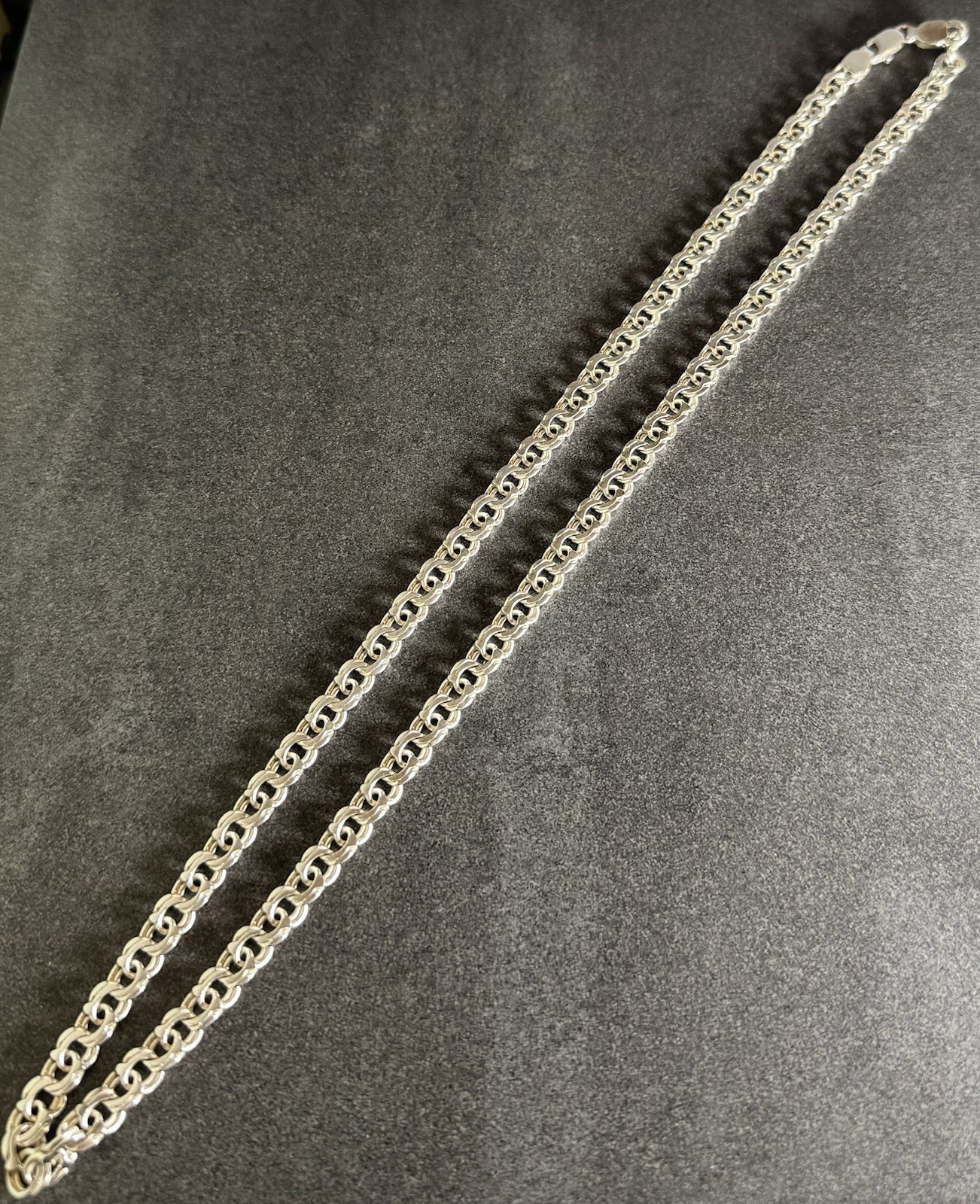 silver chain Bismarck silver 925 42.4g 66cm