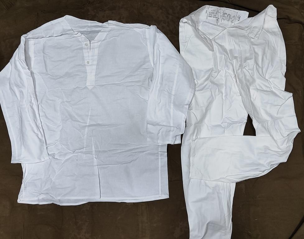 Soviet Red Army Soldiers Shirt and Long Underwear USSR cotton T-Shirt +Trousers