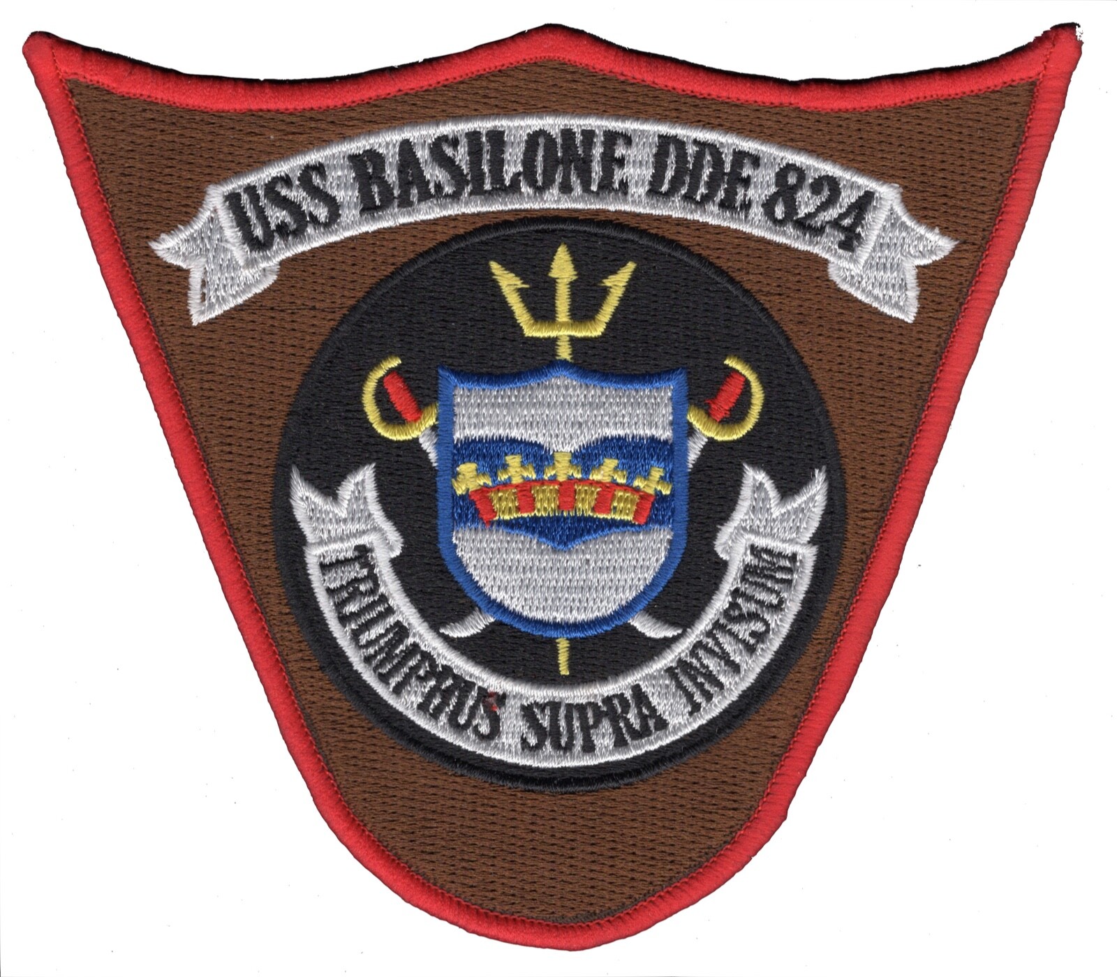 DD-824 A USS Basilone Patch - Version A
