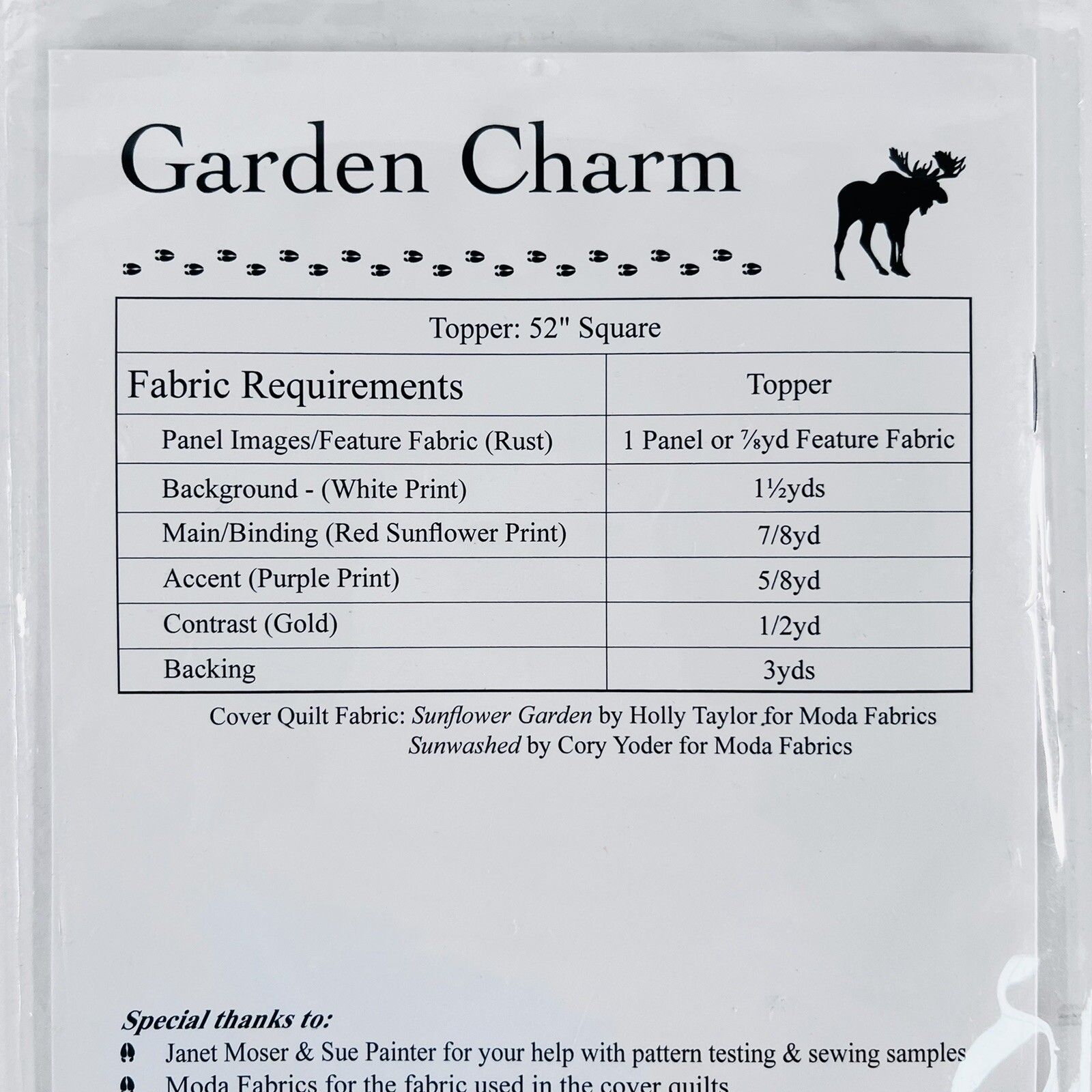 Garden Charm Quilt Topper 52 Square Doug Leko Quilt Top Pattern
