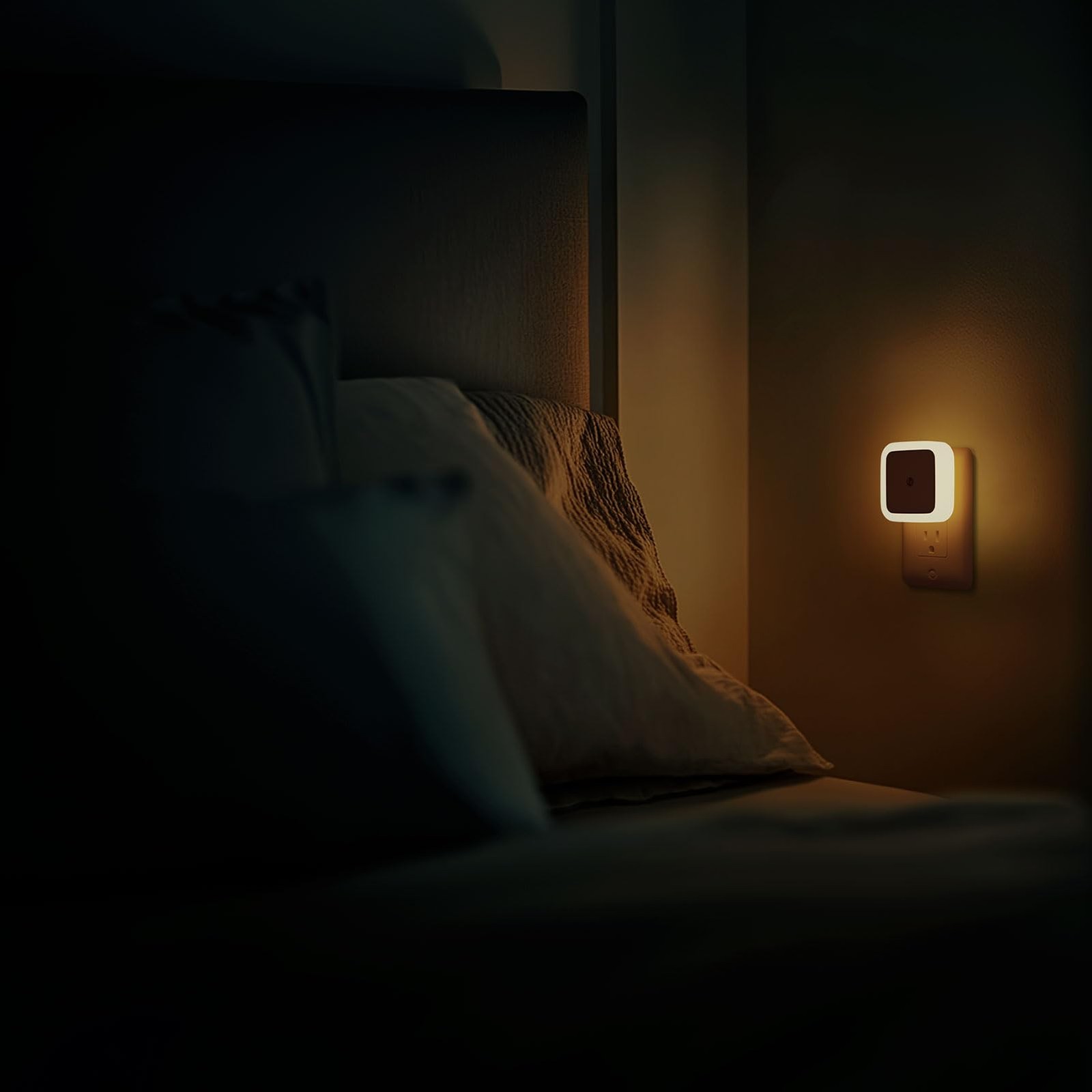 Sujeet Night Light, Lights Plug into Wall 4-Pack, 4 Pack, Warm White