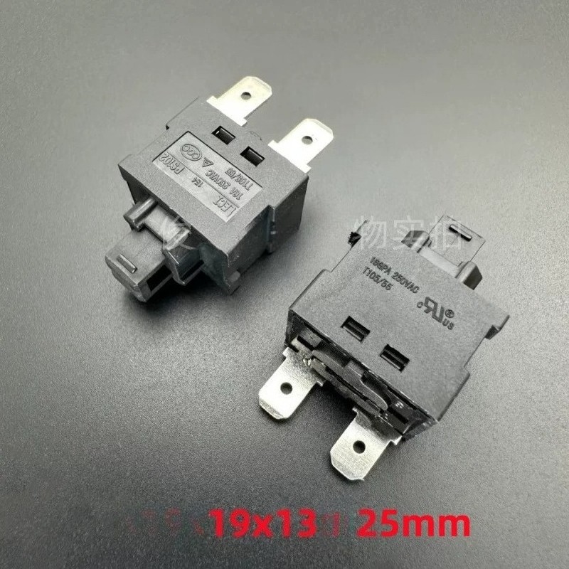 10PCS NEW FIT FOR LECI PS102A self-locking switch 2-pin 16A