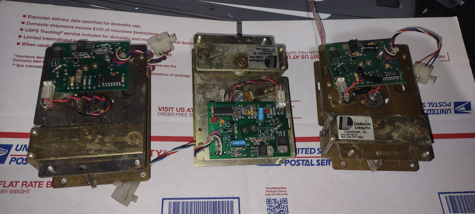 deltronic arcade redemption ticket mech lot #17
