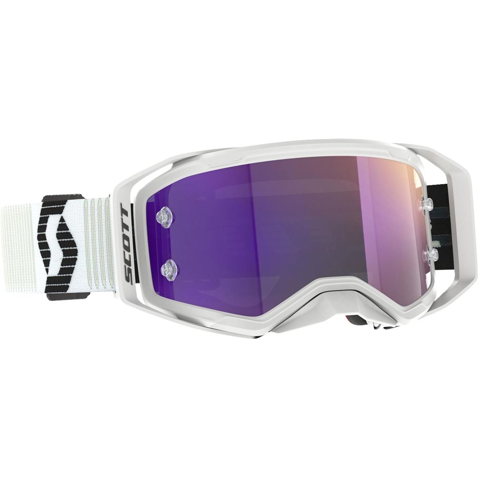 Scott Prospect 2.0 Goggles - White/Black - Purple Chrome 421471-1035281