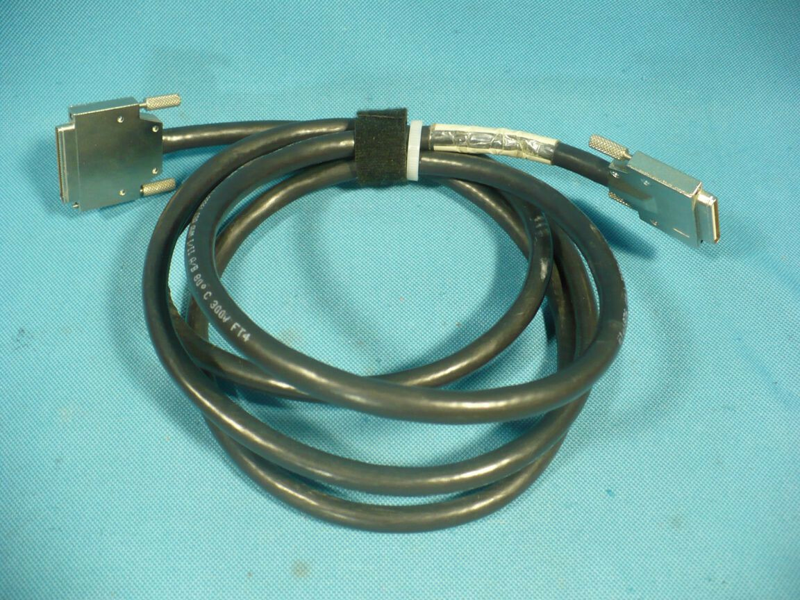 HP 5064-2492 2M SCSI Cable FC60/SC10 68-Pin VHD (M) to 68-Pin VHD (M)