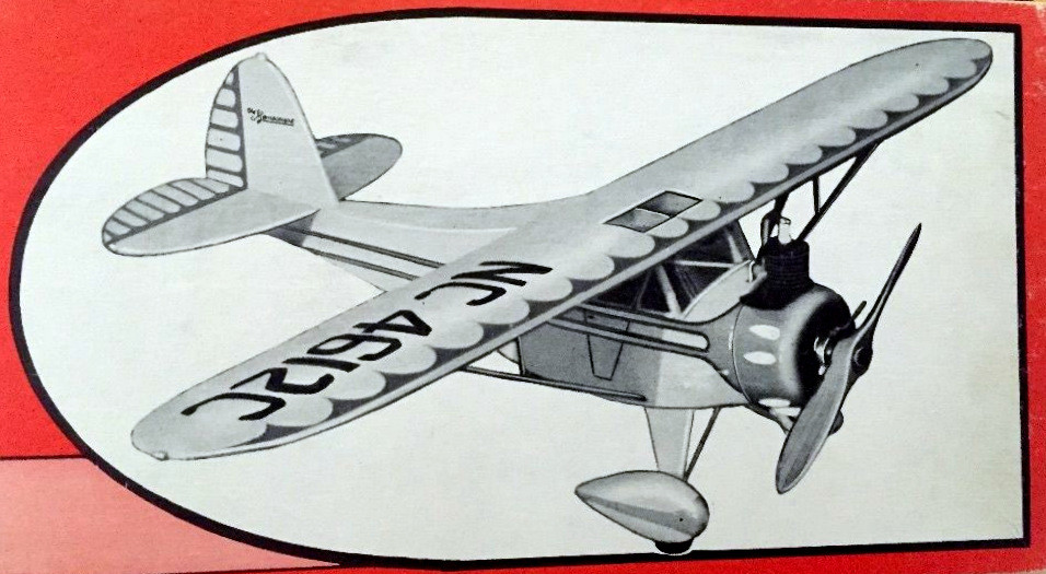 Sterling MONOCOUPE PLAN to Scratch-Build a 36" Span UC Scale Model Airplane