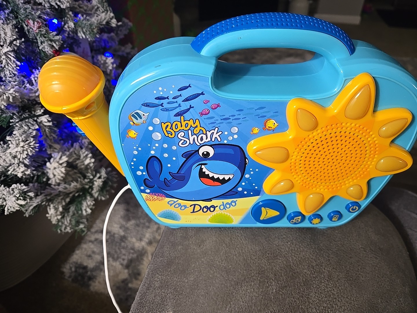 Baby Shark Toy Player Carrier Microphone KD-115BS
