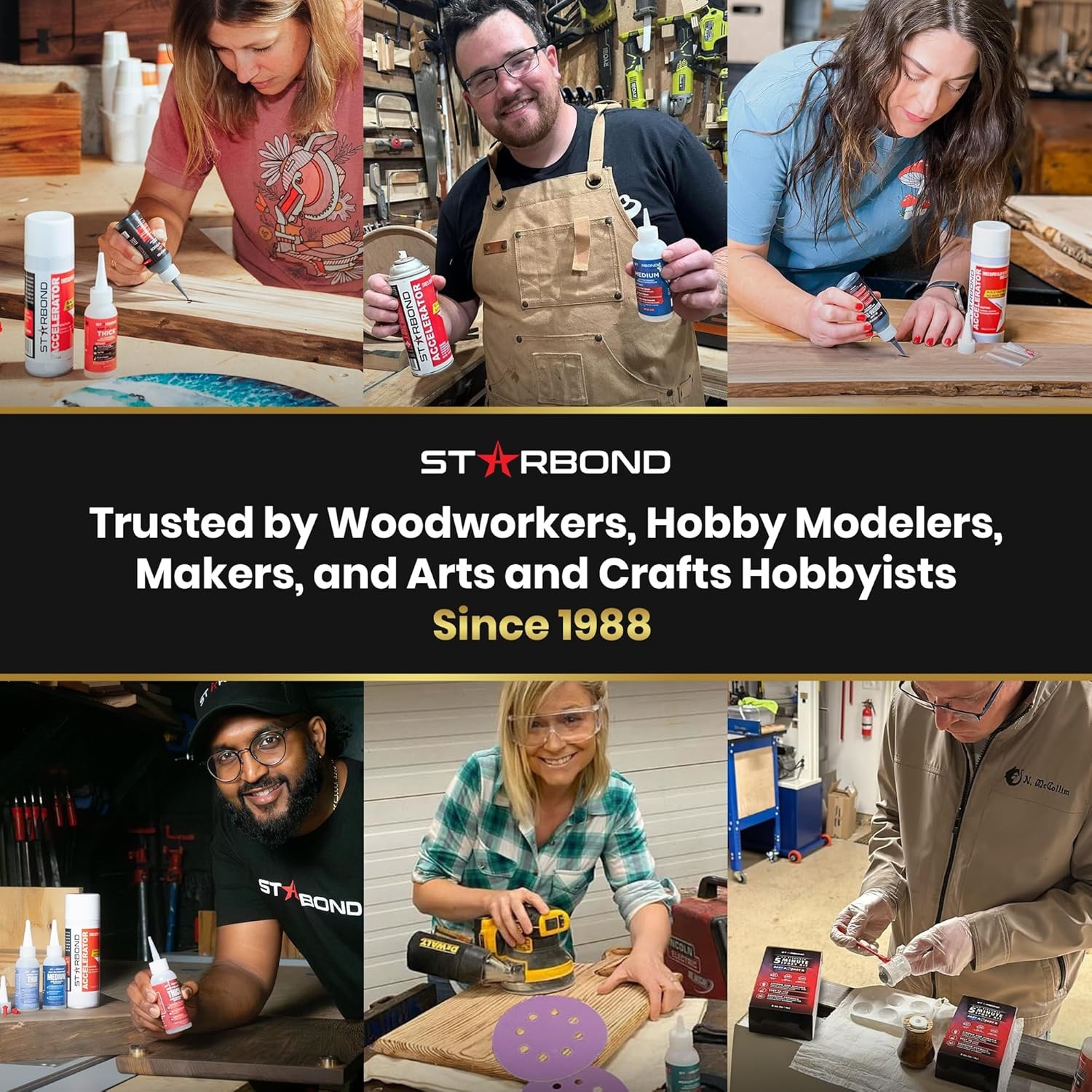 Starbond Super Fast Thin CA Glue – Super Glue Pro Kit with Precision Microtips