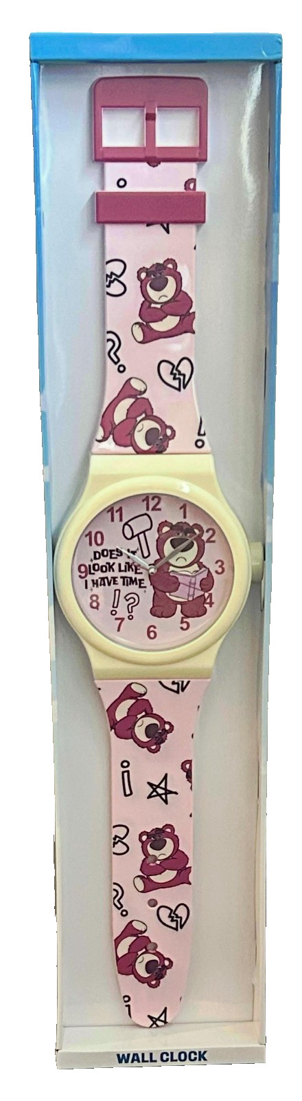 Toy Story Large Battery Operated Watch Wall Clock 36" Long NEW FREE SHIPPING!