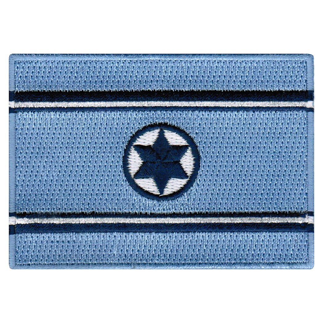 ISRAELI AIR FORCE FLAG PATCH ISRAEL MILITARY EMBLEM IAF IDF embroidered iron-on
