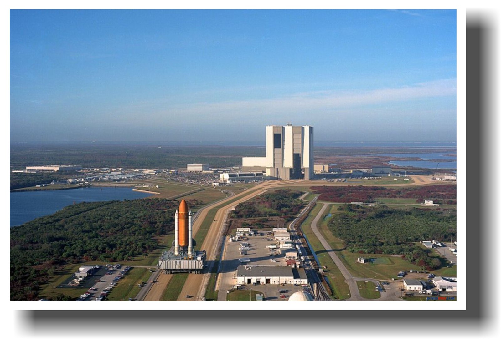 Kennedy Space Center, Florida -  NEW NASA SPACE SHUTTLE CAPE CANAVERAL POSTER