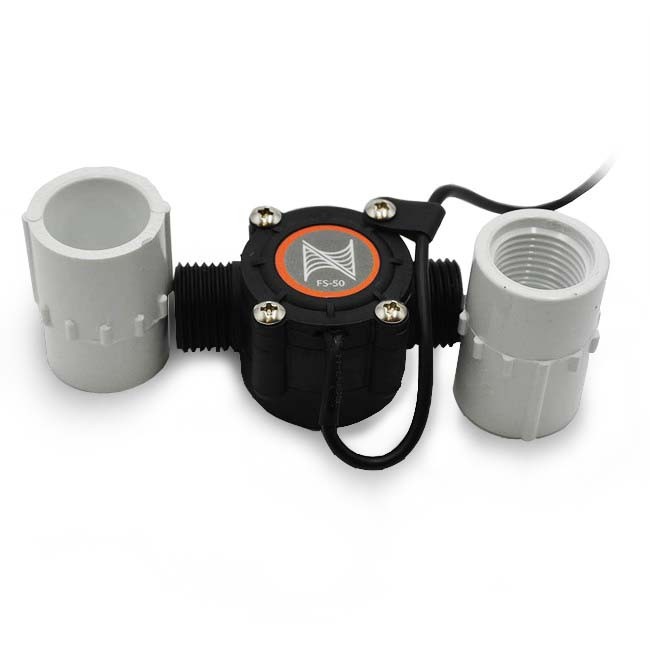 Apex FMM Flow Sensor – 1/2″ (FS-50) w/Unions - Neptune Systems