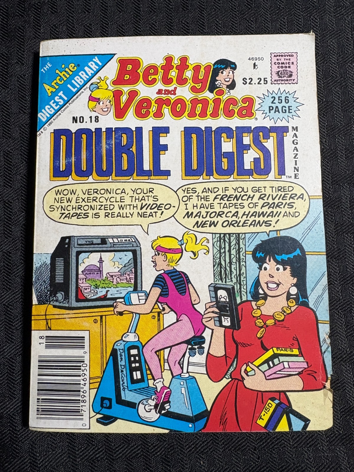 1990 BETTY & VERONICA Archie Double Digest Library #18 VG 4.0 Dan Decarlo Cover