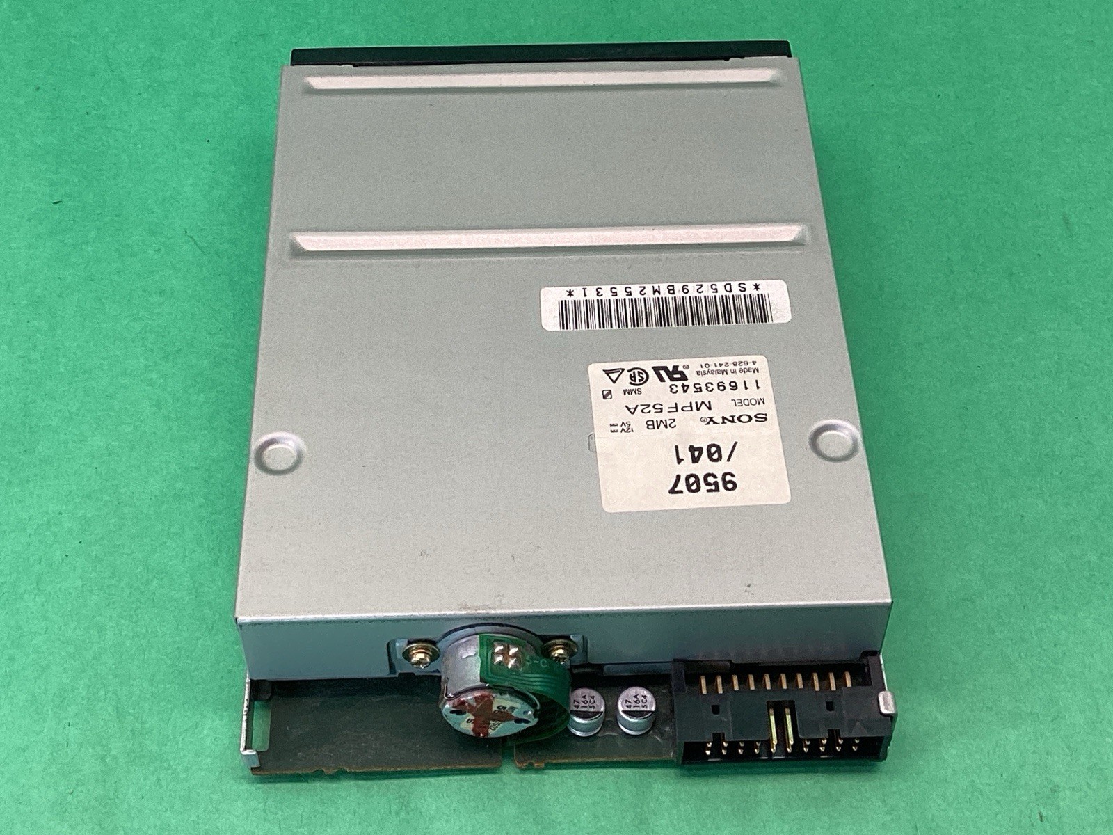 Vintage Sony 3.5” 2MB Floppy Drive MFP52A from Mac Performa 6200CD UNTESTED
