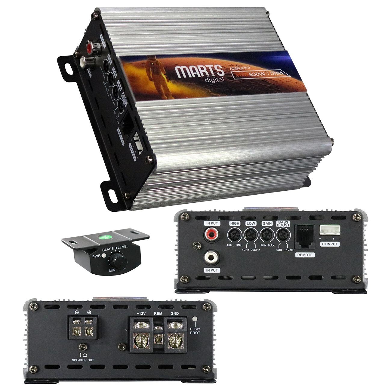 NEW 500W MonoBlock Speaker Amplifier Subwoofer Amp Power Car bass Mini Compact