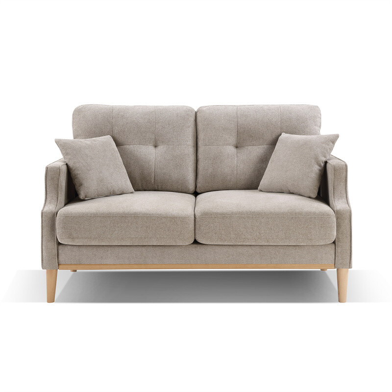 Living Space Sofa 2 Seater Loveseat With Waterproof Fabric & USB Charge