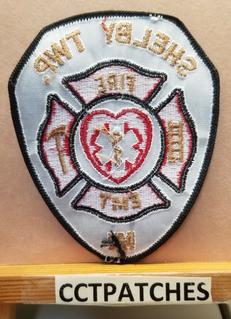 SHELBY TOWNSHIP, MICHIGAN FIRE DEPARTMENT PATCH MI