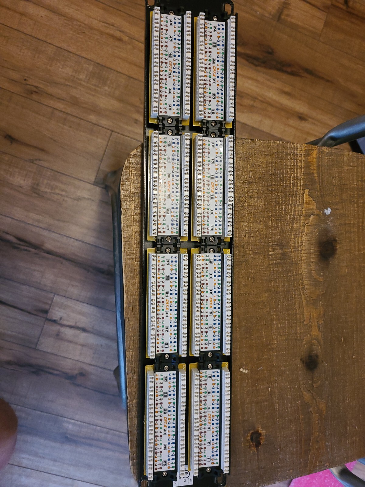 Connex 48 Port Data Rackmount CAT6 Patch Panel P48T-KAA