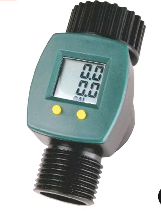 P3 P0550 Water Meter Display LCD Garden Hose Gal Liters Flow Consumption Digital