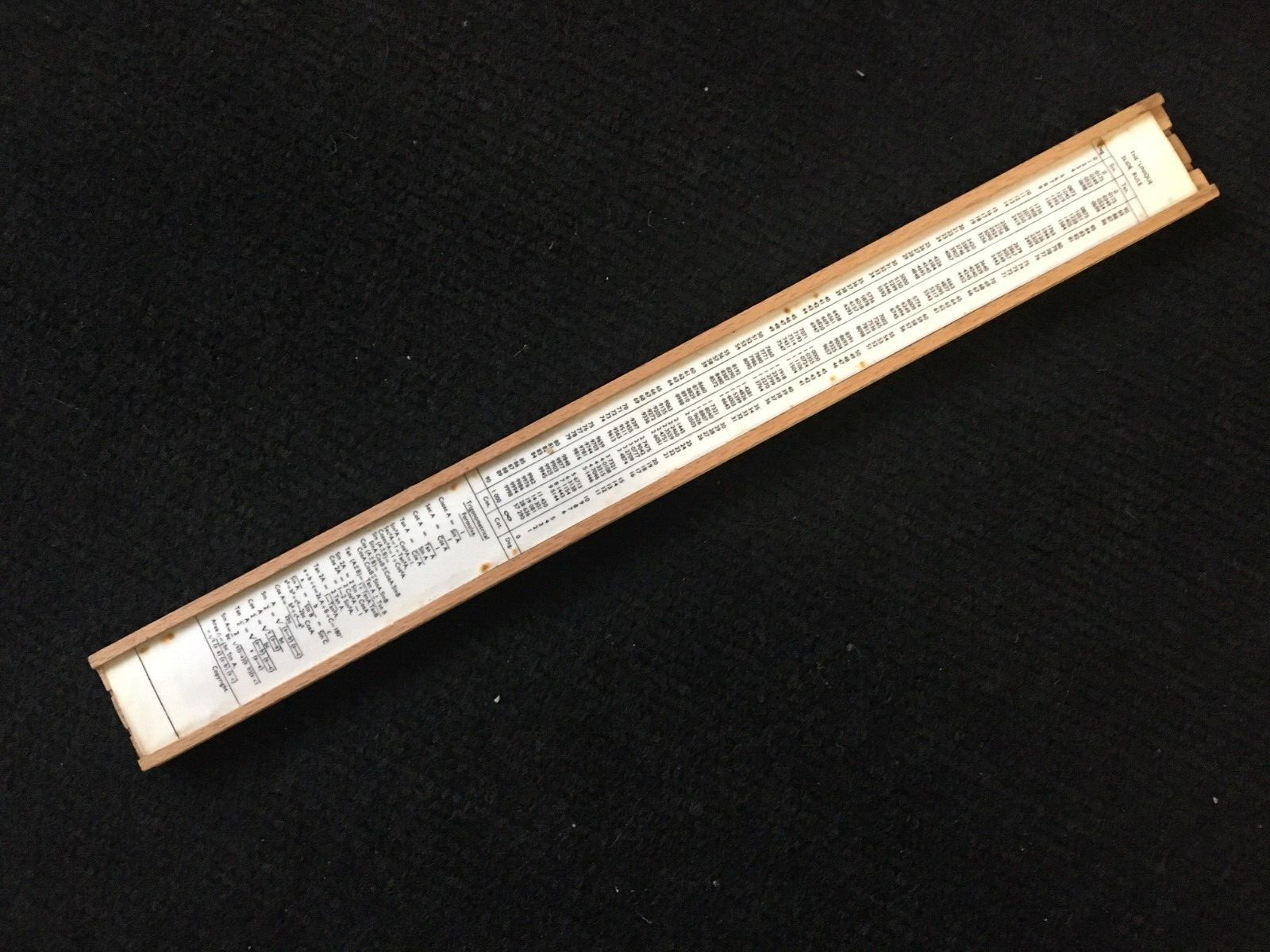 Vintage Unique Log Log Slide Rule