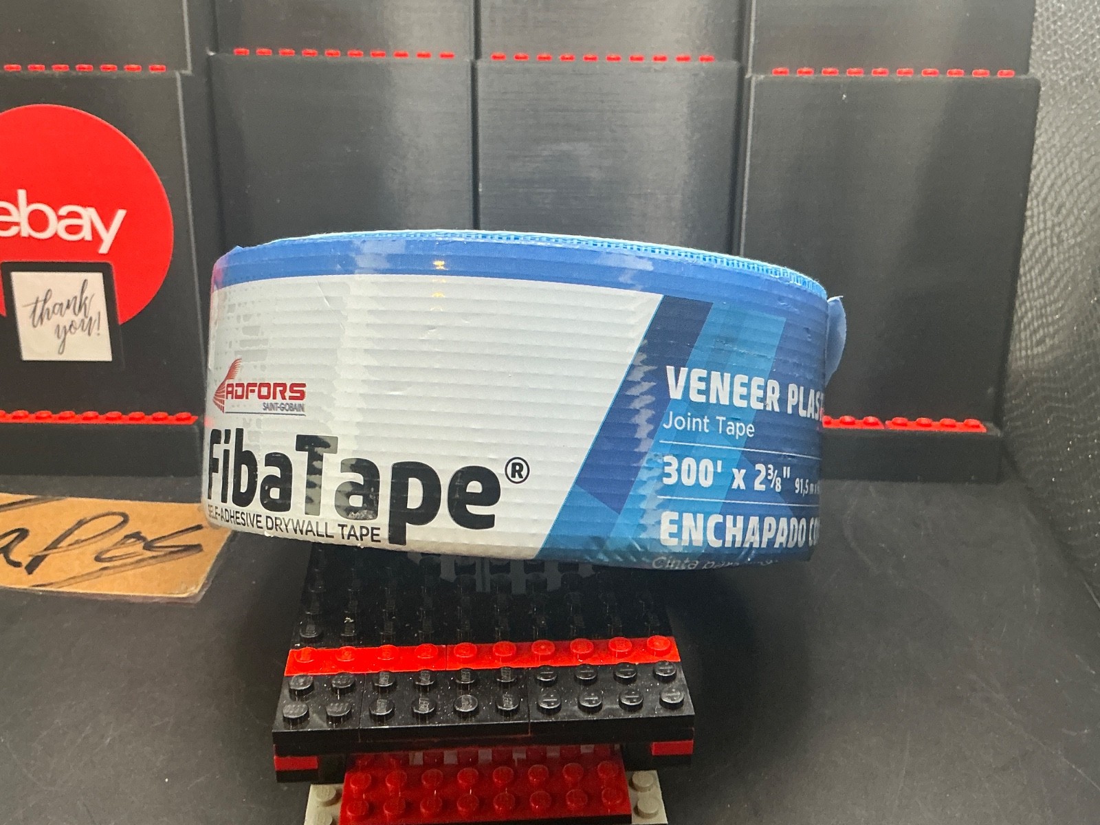Adfors FibaTape drywall -adhesive drywall tape 300’ x 2 3/8” new 📦