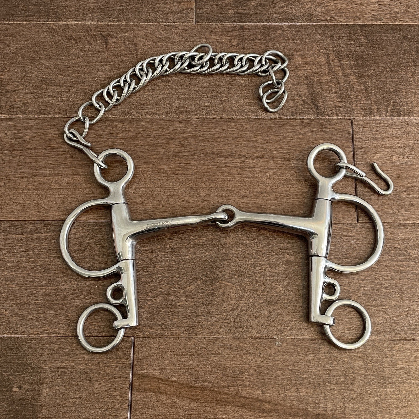 USED Metlab Pelham Single Joint 5” Bit for Horses