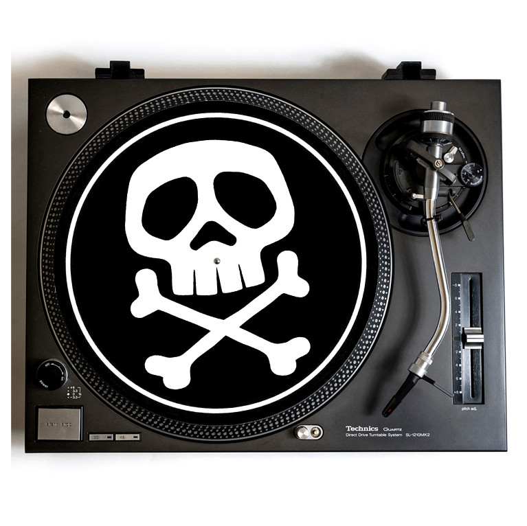 CAPTAIN HARLOCK Turntable Slipmat for Vinyl Records DJ Slip Mat Misfits Danzig