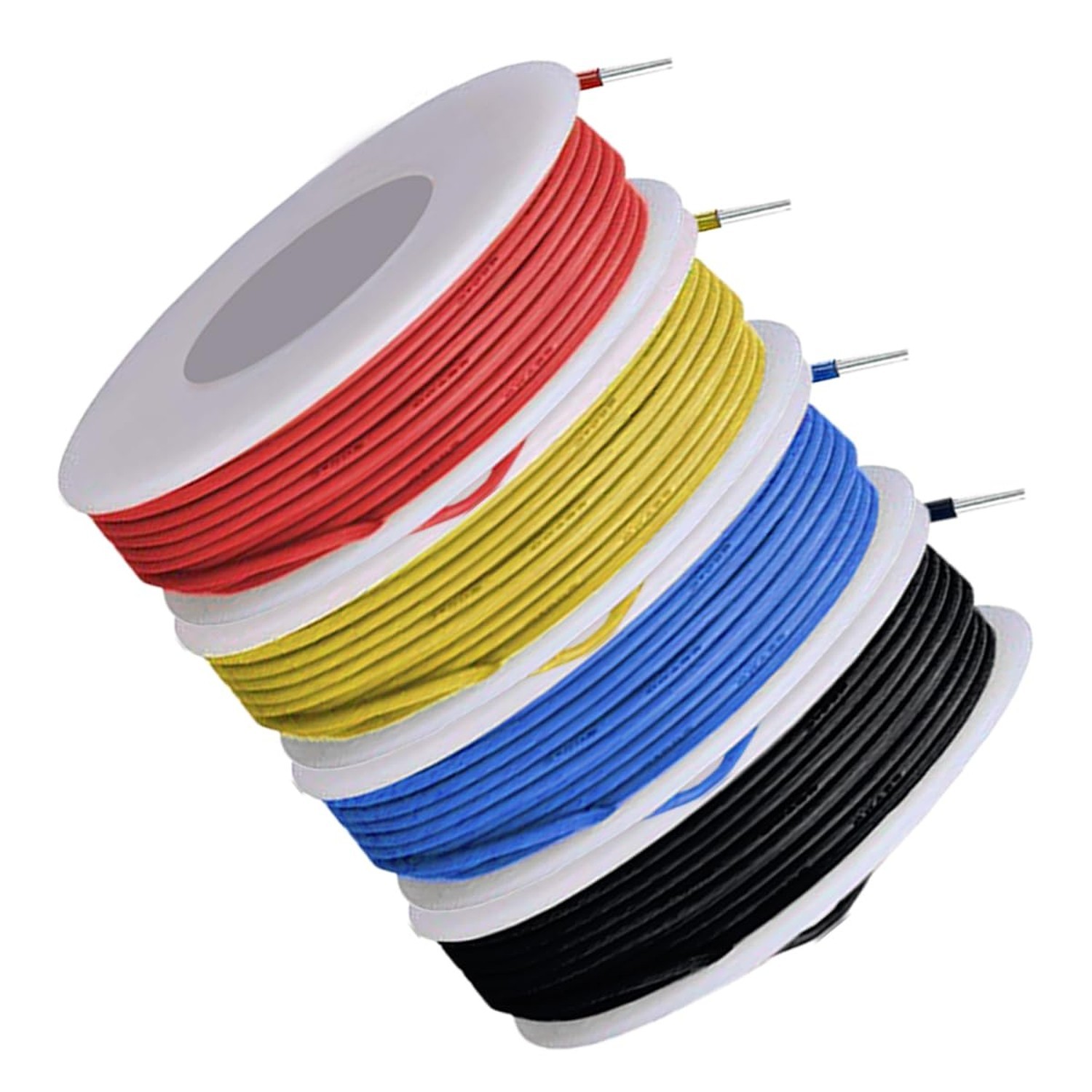26 Gauge Solid Wire 300V PVC Electrical Wire 26AWG Insulation Tinned Coated C...