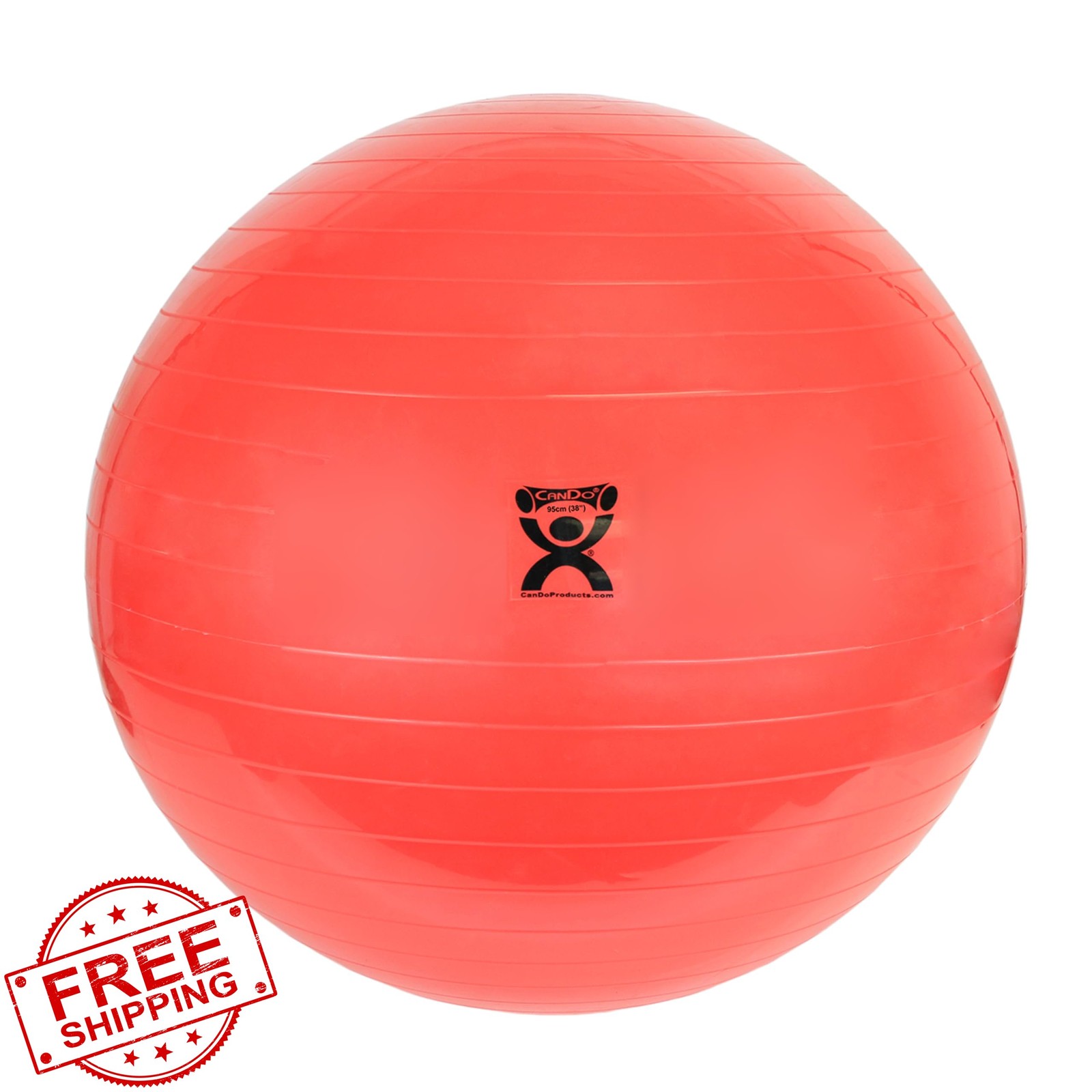 Cando Blue Inflatable Exercise Ball 12" Diameter 300lb Weight Capacity